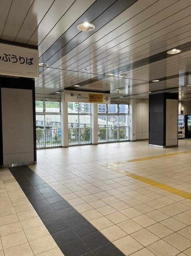 南大沢駅の送迎場所案内図