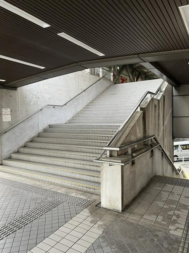 南大沢駅の送迎場所案内図