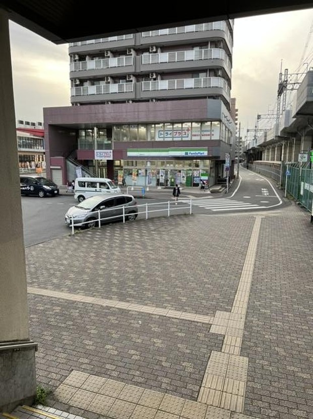 南大沢駅の送迎場所案内図